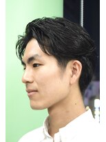 にもう 神戸三宮 ニュアンスパーマ ビジネスマン カジュアルクラシック