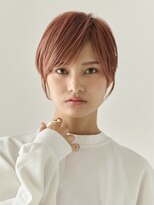 ソイン キタガタ ヘア(so-in kitagata) ピンクベージュ × ハンサムショート