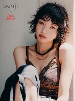 ベンジー 薬院大通店(benji) 《benji》WELLAカラー×benji海外風ショートボブ