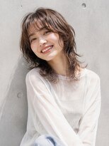 ドット ヘアー ジェム(dot.hair gem)&nbsp;外ハネカール/くびれシルエット/ウルフレイヤー