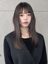 メドウ(meadow) 顔周りカット 顔まわりレイヤー 髪質改善トリートメント 20代