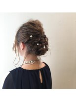 ルアナ ヘアメイク(Luana hair make)&nbsp;結婚式お呼ばれヘアアレンジ
