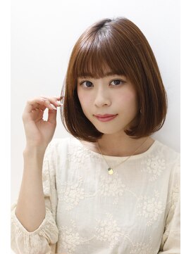 ヘアアンドケア エジェリラボ(hair&care egerie lab) つやつやボブで内巻きワンカール