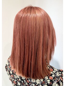 ワープ 青葉台(WARP) 透明感たっぷりピンクアッシュ☆