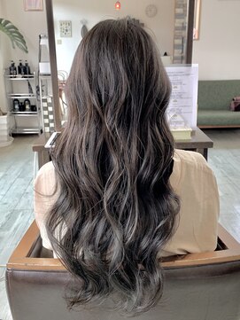 オレンジ(orange) 波ウェーブ