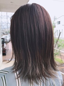 アメイジングヘアー 美沢店(AMAZING HAIR) 【AMAZING HAIR 美沢店/溝手】大人かわいい外ハネミディ