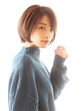 レウナ 外苑前(Reuna) 【30代40代50代】カットで決まる大人可愛いひし形ショート