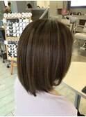 愛され☆ハイライト入り☆オリーブグレージュ