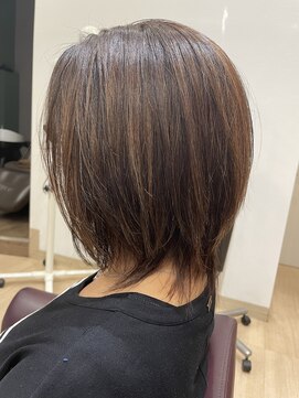 シルバ(SILVA) ハイライトボブ・２０代・３０代・４０代・大人可愛いボブ