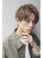 アイヴィー(IVY)&nbsp;小久保styleショコラアッシュ束間ショートツーブロックマッシュ