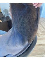 アゲート(agete)&nbsp;ラベンダーアッシュ×ブルーインナー