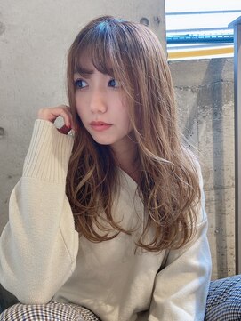 ルービック 梅田茶屋町(Rubik) 柔らかカラー×崩しゆるカール/20代30代40代