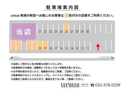 アーサスバイヘッドライト 新潟小新店(ursus by HEADLIGHT)の写真