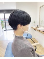 ビアム(Biam) 暗髪にも合うショートスタイル☆