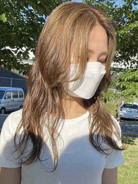 ソウバイジョージ(Sow by George) Takumi小顔韓国カラーのみミルクティー10代20代福岡博多天神大名