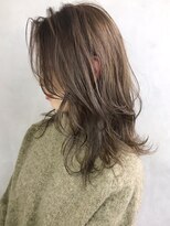 アイティーバイアルバム 下北沢店(IT by ALBUM)&nbsp;ミントベージュ_アースカラーくびれヘアツートンカラー_ba271461