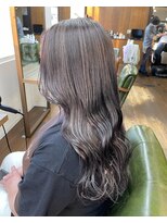 ヘアーサロン リバース(Hair Salon Rebirth)&nbsp;【防府/Rebirth】グレー　ハイライト
