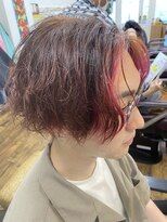 ジョーダン ヘアーワークス(JohDan hair works)&nbsp;ピンクフェイスフレーミングレッドオレンジラベンダーチェリー