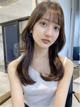 フォンズ(FONS) 可愛いくびれヘア　顔まわりカット 韓国ヘア【表参道/学割あり】