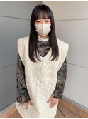 ロング 姫カット 担当 渡邉桜桃