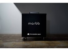 全メニューmarbb炭酸バブル付き！高い洗浄力でくせうねりを改善