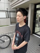 ウェルネス(Wellness)&nbsp;ハイライト波巻きマッシュアップバング束感ショート8