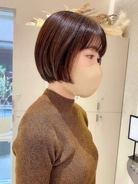 メゾンマイル 恵比寿(maison mile) ハッシュカット/似合わせカット/レッドブラウン[恵比寿駅]