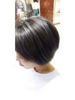 アース 菊名店(HAIR&MAKE EARTH)&nbsp;バレイヤージュショートボブ