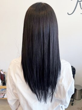 レポヘアー(Repos hair) 20代30代40代大人可愛い髪質改善カラー艶感ストレート透明感