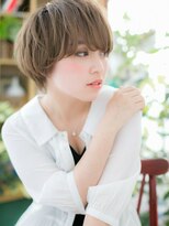 カバーヘア ブリス 志木南口駅前店(COVER HAIR bliss) ■アディクシーカラーで明るめショート☆志木10代20代30代