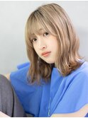 大人可愛い10代20代/髪質改善/ブリーチ/レイヤーカット259