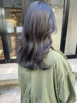 コフィー バイ メルト 吉祥寺(cofy by melt)&nbsp;【松本咲花】透明感暗髪オリーブグレージュ冬カラー韓国風ロング
