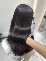 ジーナ 博多筑紫口(Zina)&nbsp;【tama】ダークラベンダーグレージュ×髪質改善