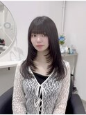 レイヤーカット/ワンカールで決まる/韓国ヘア/大阪/梅田