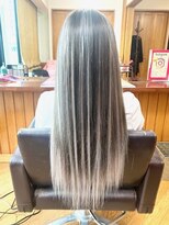 エクステンション クーチャー(Extention Cu'cha)&nbsp;エクステ　ホワイトバレイヤージュ風