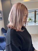 カラーズ(PRIVATE HAIR SALON COLOR'S) 【カラーリストNATSUKI】ハイトーン◎ピンクミルクティ