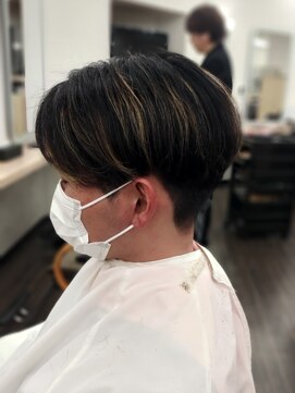 美容室 びゃんびゃん 社店 メンズ/ニュアンスパーマ/イメチェン/ダブルカラー