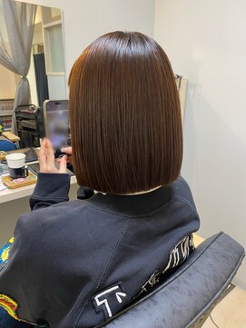 アンフレール ぷつっとボブ/大園芽依