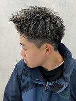 ルースト 西院店(ROOST)&nbsp;ツイストパーマ×金メッシュ