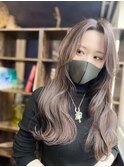極ゆるウェーブ巻きロング