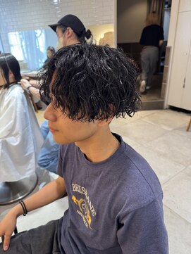 キャンバス バイ ネオリーブ 横浜西口(Canvas by neo.) 横浜★縦落ちツイストスパイラルパーマ