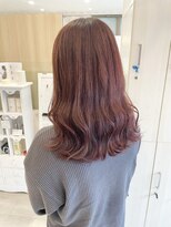 ルーム 郡山店(ROOM)&nbsp;可愛い暖色カラー♪ピンクブラウン×髪質改善カラー◎