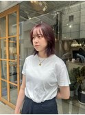 ワンカラーで出来るピンクカラー
