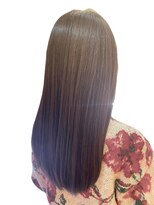 ヘアーズファイン(hair's fine)&nbsp;髪質改善トリートメント×カラー◎透明感グレージュ