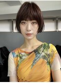 【大人可愛い20代30代40代くびれボブ】