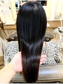 くびれヘア/アプリコットオレンジ/夏のヘアアレンジ/茅ケ崎