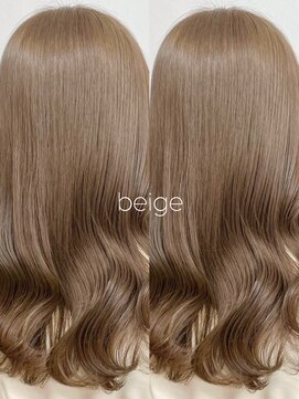 ジーナ 梅田(Zina) 透明感/グレージュカラー/ベージュ/ダブルカラー/kyoka