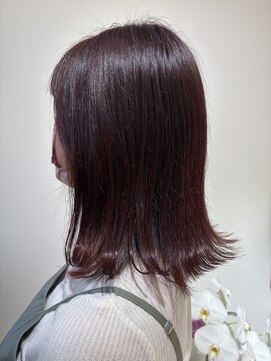 エンラナ(&Lana) ワインレッドカラー