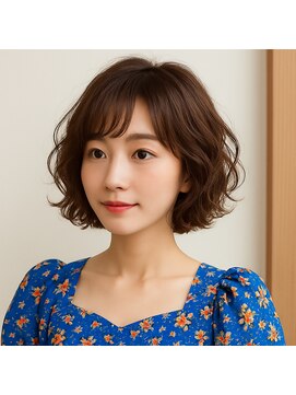 スープレックス ヘアーデザイン(SOUPREX HAIR DESIGN) エレガントボブ デジタルパーマ 20代 30代 40代 50代 60代