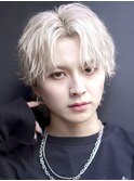 韓国フェザーパーマメンズカット学割